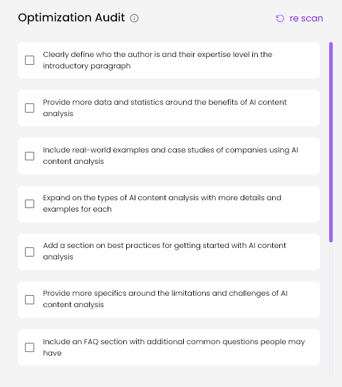 brandwell optimization audit report