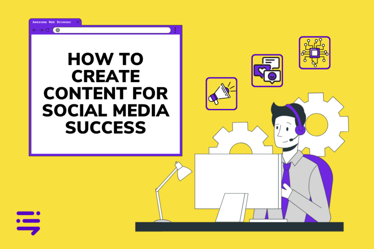 how to create content for social media