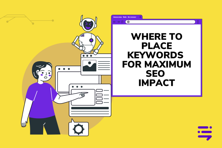 where to place keywords for seo