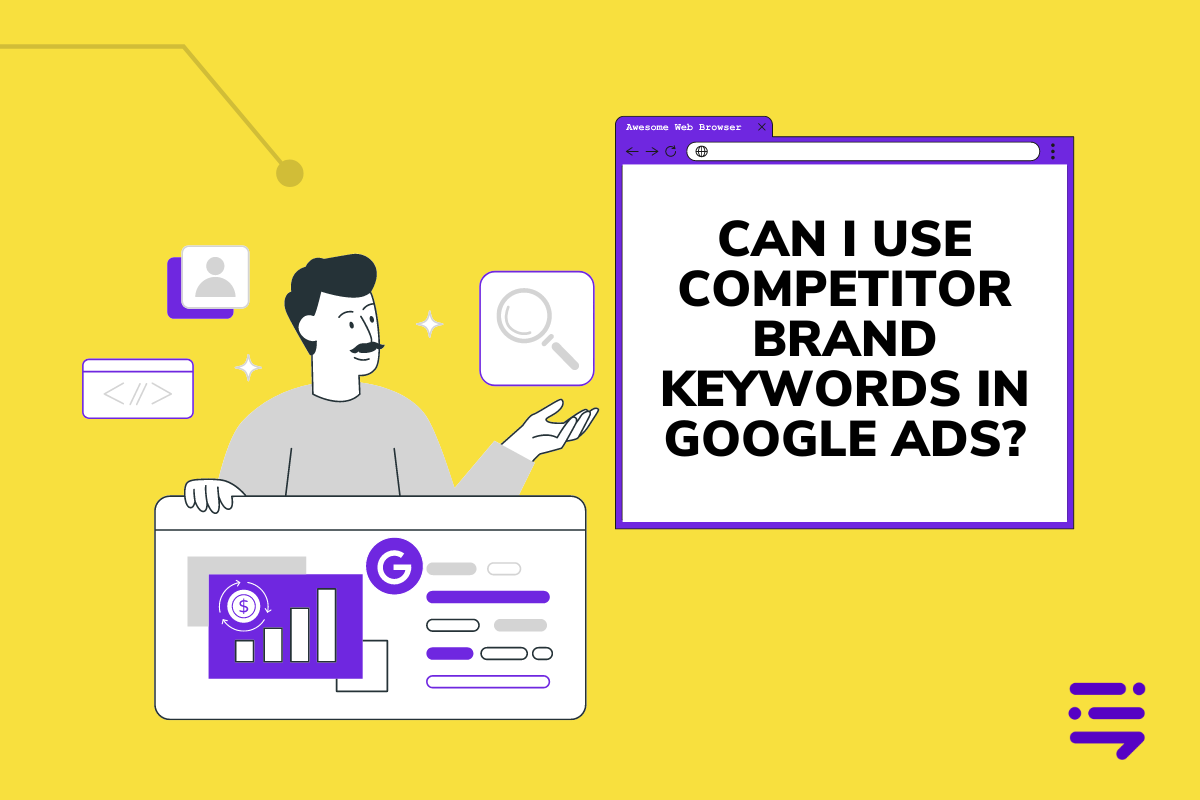 can I use competitor brand keywords in Google Ads