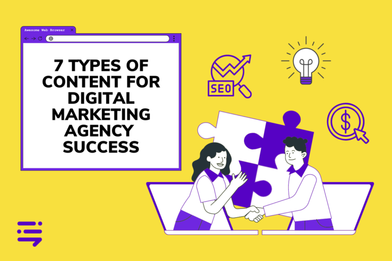 content for digital marketing agency